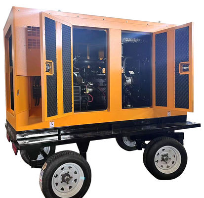 125KVA 모바일 트레일러 디젤 발전기 세트