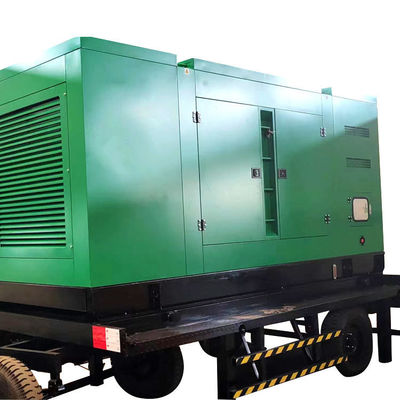1800RPM 고객 요청 500KVA 웨이차이 모바일 트레일러 조용 스피커 발전기 세트