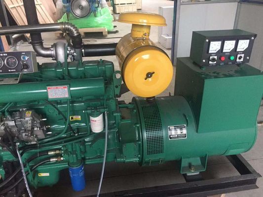물 냉각 시스템 150KW 웨이판 디젤 발전기 집합 부동산 백업 전원 공급 및 자체 시작