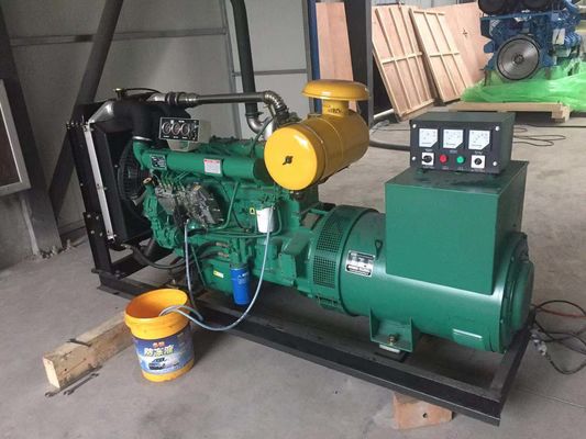 물 냉각 시스템 150KW 웨이판 디젤 발전기 집합 부동산 백업 전원 공급 및 자체 시작