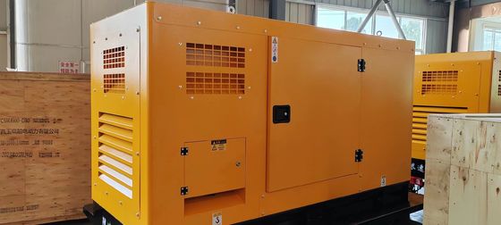 30KW 칸밍시 발전기 세트 ISO9001 소음 완화 장치 물 냉각 시스템 모바일 트레일러 및 자동 시작