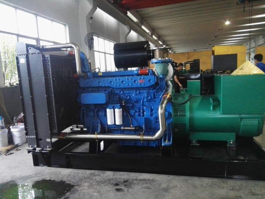 백업 전원 공급 500KW 광시 유차이 디젤 발전기 정렬 순수 구리 모터