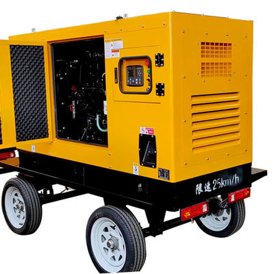 37.5KVA 이동형 트레일러 시일런트 박스 디젤 발전기 휴대용 비상 전원 공급