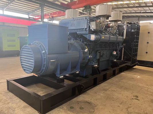 1875KVA 광시 유차이 디젤 발전기 세트 1500KW 강력한 전력 자체 시작 시스템