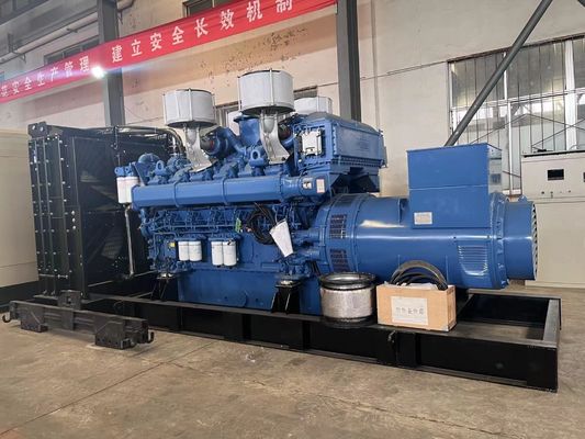 1875KVA 광시 유차이 디젤 발전기 세트 1500KW 강력한 전력 자체 시작 시스템