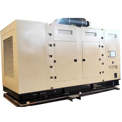 방향 주입 1000KVA 광시 유차 조용 스피커 디젤 발전기 50/60HZ 주파수를 설정
