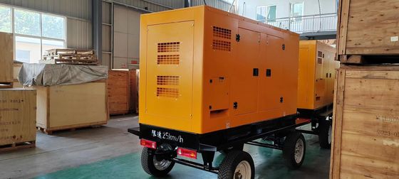 1500RPM 동펜 칸밍시 100KVA 이동 조용 발전기 세트 마라톤 대전기와 함께