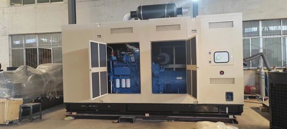 방향 주입 1000KVA 광시 유차 조용 스피커 디젤 발전기 50/60HZ 주파수를 설정