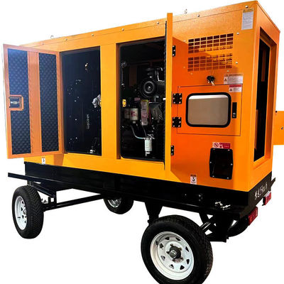 125KVA 모바일 트레일러 디젤 발전기 세트