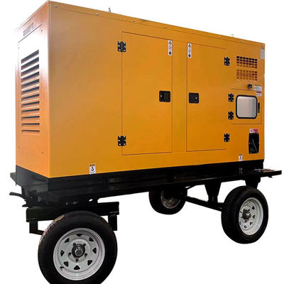 125KVA 모바일 트레일러 디젤 발전기 세트