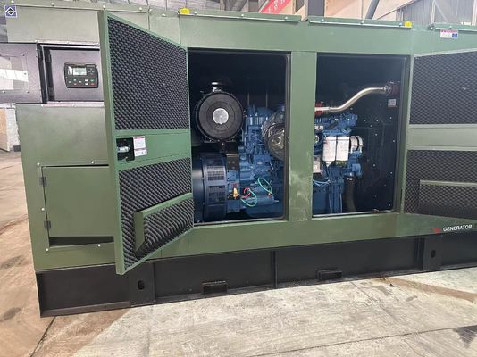 광시 유차이 375KVA 조용한 스피커 디젤 발전기 세트