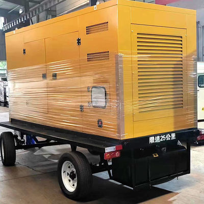 웨이차이 400KW 트레일러 빗방울 칸피 디젤 발전기 ISO9001 인증