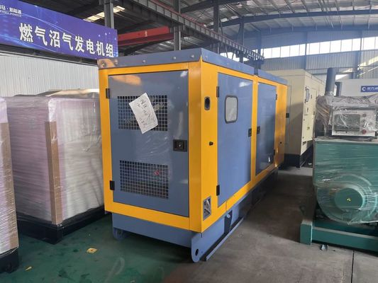 조용한 스피커 및 80KW 디젤 발전기 세트 백업 비상 전원 공급