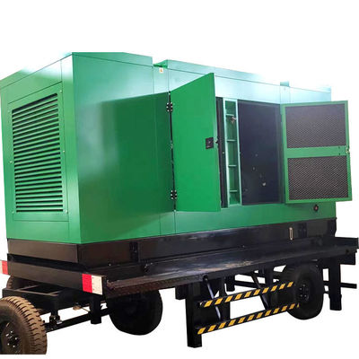 ISO9001 인증과 물 냉각 시스템을 갖춘 조용한 400KW 웨이차이 모바일 트레일러