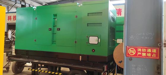 1800RPM 고객 요청 500KVA 웨이차이 모바일 트레일러 조용 스피커 발전기 세트