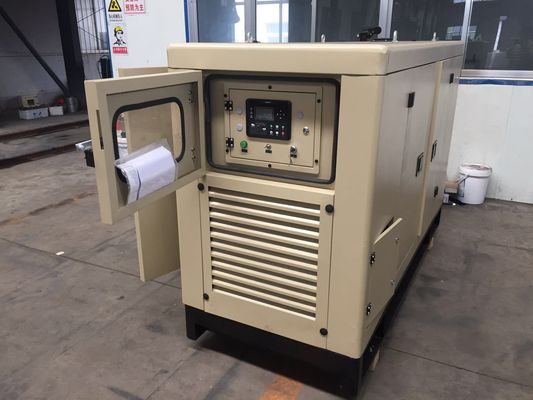 30KW 웨이차이 루이 파워 디젤 발전기 세트 소음 상자 ATS 제어 캐비닛 자체 시작 물 냉각