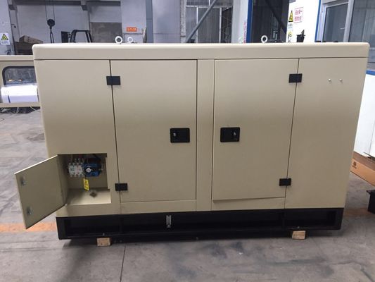 30KW 웨이차이 루이 파워 디젤 발전기 세트 소음 상자 ATS 제어 캐비닛 자체 시작 물 냉각