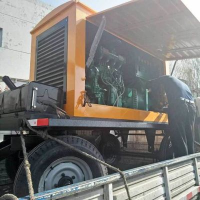 200KW 웨이차이 디젤 발전기 세트 트레일러 순수 구리 모터와 물 냉각 시스템