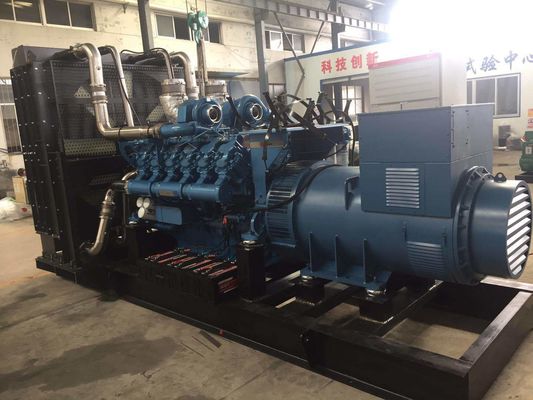 대형 학교 백업 비상 전원 공급 ISO9001 800KW 웨이차이 디젤 발전기 고객 요청