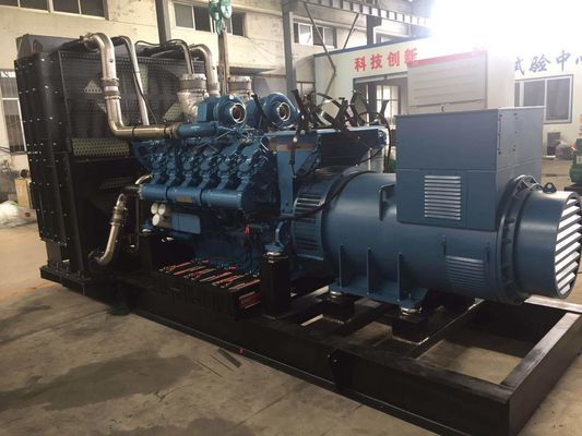 대형 학교 백업 비상 전원 공급 ISO9001 800KW 웨이차이 디젤 발전기 고객 요청