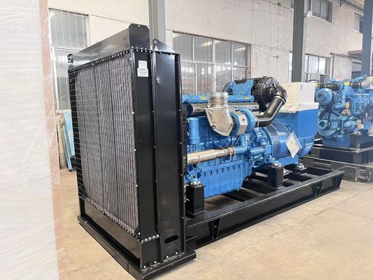 500KW 웨이차이 디젤 발전기 세트 자동 시작 오픈 랙 타입 백업 전원 공급 솔루션