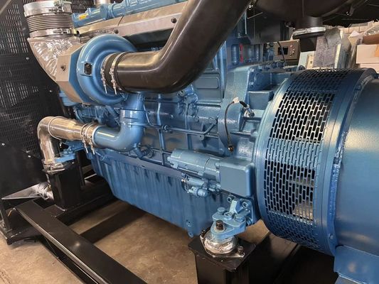 500KW 웨이차이 디젤 발전기 세트 자동 시작 오픈 랙 타입 백업 전원 공급 솔루션