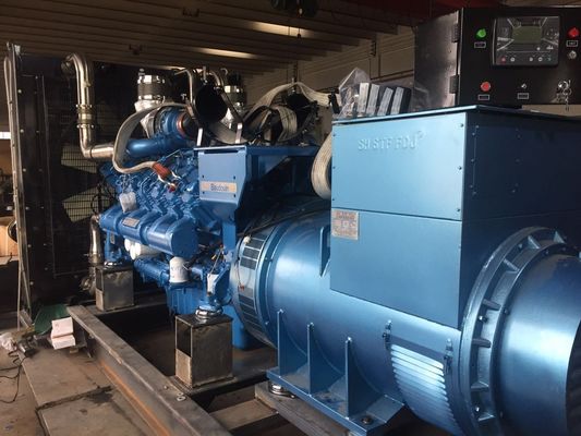 대형 학교 백업 비상 전력 공급 1000KW 웨이차이 보두안 디젤 발전기 세트