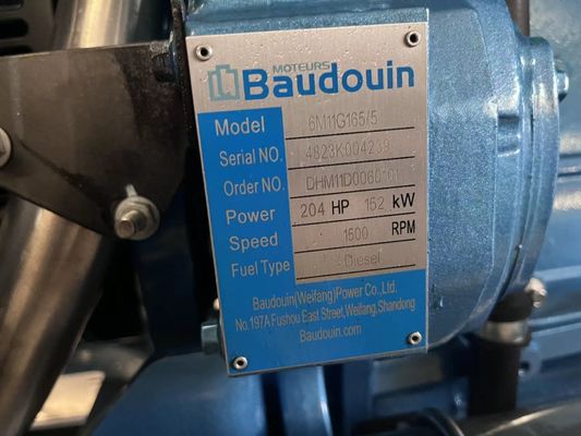 120KW 웨이차이 보두안 디젤 발전기