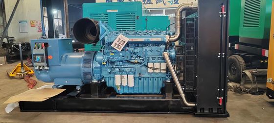 400V 1500RPM 550KW 웨이차이 디젤 발전기 대용량 비상 전원 공급 장치
