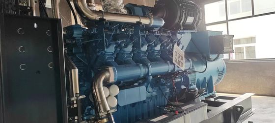 400V 1250KVA 웨이차이 디젤 발전기 세트 1000KW 방향 주입 엔진과 함께 큰 전원 공급 장비