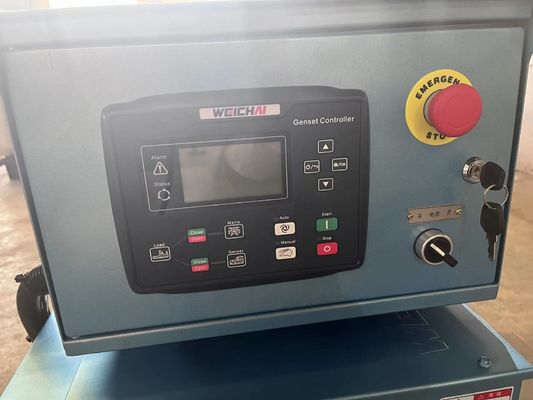 54A 등급 전류 1800RPM 37.5KVA 웨이차이 디젤 발전기 세트 대형 비상 백업 전원 공급